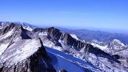 Le Pic d'Aneto et ses derniers glaciers.